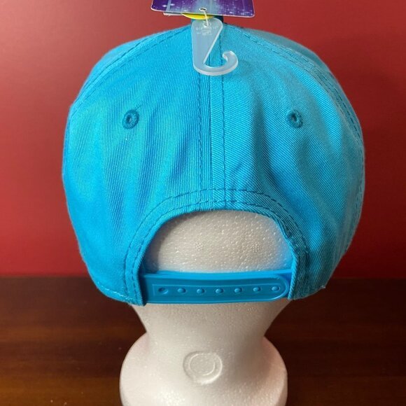 Space Jam Girl's Blue Silver Glitter Twill Cap - One Size - NWT - Picture 3 of 4